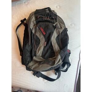 camelbak backpack hiking travel black and gray outdoor no bladder